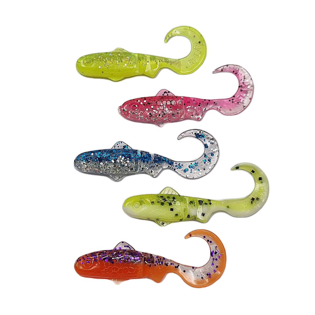 RELAX SUPER BANJO 3" 7,5CM 4,1G 5KPL VÄRI MIX