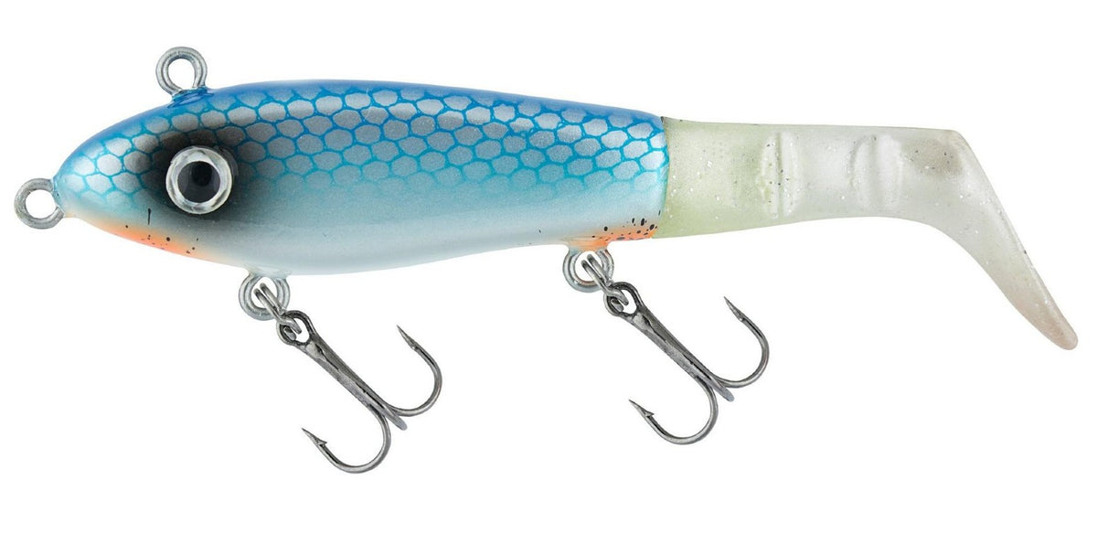 ABU GARCIA SVARTZONKER MCHYBRID BABY 8CM 11G On todellinen ahven magneetti. Tämä ahvenviehe / hybridiviehe houkuttelee tehokkaalla uinnilla petokalat iskemään lujaa kiinni