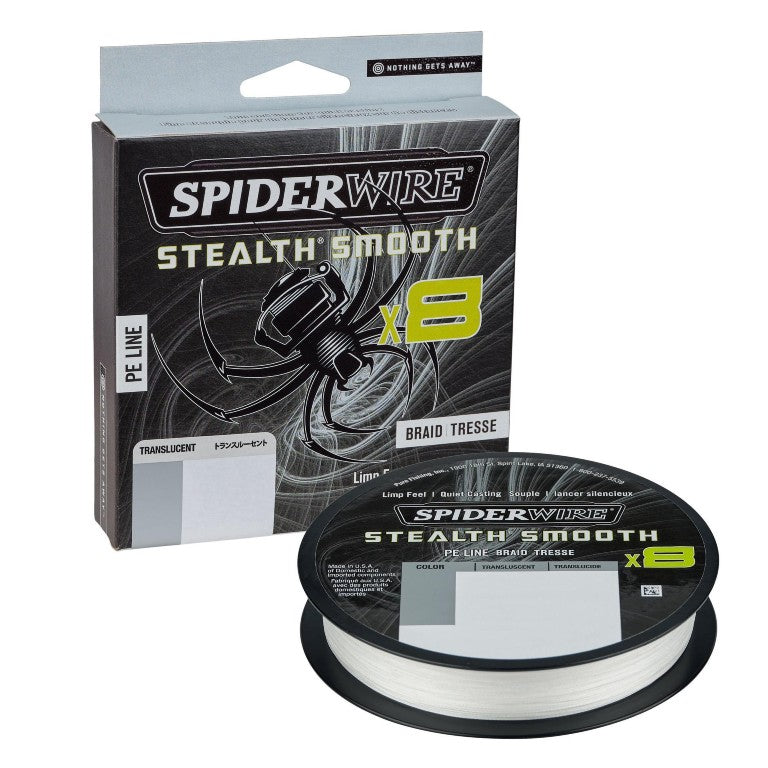 SPIDERWIRE STEALTH SMOOTH 8 150M VALKOINEN