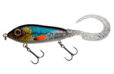 ABU GARCIA SVARTZONKER MCMY TAIL 17CM 50G Tämä hännällä varustettu jerkki / haukiviehe on uskomattoman tehokas hauelle sen liikkeen ansiosta