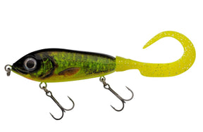 ABU GARCIA SVARTZONKER MCMY TAIL 17CM 50G Tämä hännällä varustettu jerkki / haukiviehe on uskomattoman tehokas hauelle sen liikkeen ansiosta
