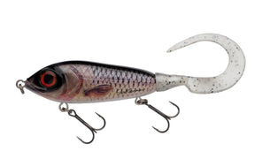 ABU GARCIA SVARTZONKER MCMY TAIL 17CM 50G Tämä hännällä varustettu jerkki / haukiviehe on uskomattoman tehokas hauelle sen liikkeen ansiosta
